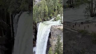 MASSIVE waterfall - Yosemite National Park