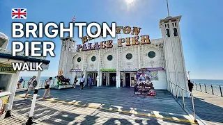 🇬🇧 Brighton Pier Summer Walk | September 2021 (4K 60fps)