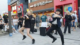 [STREET ARTIST] ALLURE. INTERACTIVE HONGDAE BUSKING. 230609.