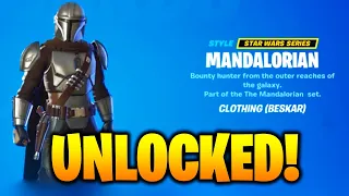 How to EASILY Unlock ALL Armor for Mandalorian in Fortnite!! (FULL Beskar Armor Season 5)