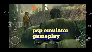 Ppsspp Emulator Gameplay | Psp games