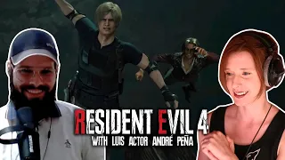 Resident Evil 4 (Part 8) with Luis Actor André Peña (Farewell Luis)