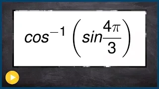 Composition of trig function and inverse trig function