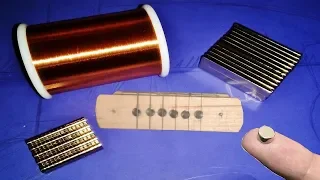 Neodymium Guitar Pickup Experiment (Myths Busted?)