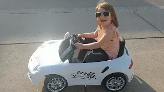 Natalie Test Drives Kids Uenjoy Electric Vehicle
