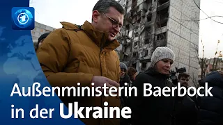 Bundesaußenministerin Baerbock besucht Ostukraine