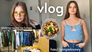 vlog 🛍️ / wielki haul lumpeksowy / wspólne zakupy / kringloop / dużo gotowania🥗