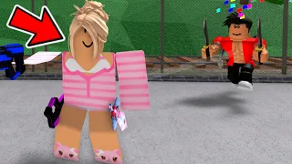 BEATING TEAMERS as PAPER in Roblox Murder Mystery 2!