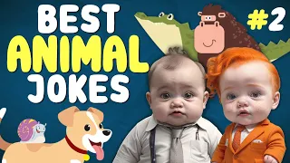 🦁 Funniest Animal Jokes Ever 🐶 Part 02 🐮 Joke of the Day