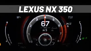 2022 Lexus NX 350 AWD | ACCELERATION