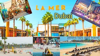 Smokey Beach/ La Mer beach in Dubai/Free parking/Laguna waterpark