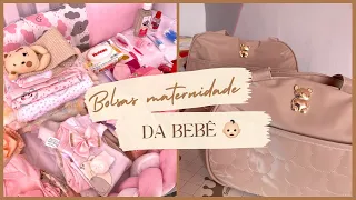 ARRUMANDO A MALA MATERNIDADE DA BEBÊ 🤍