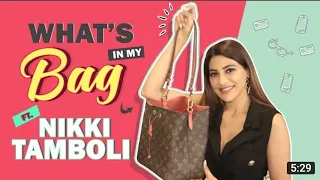 What_s In My Bag Ft. Nikki Tamboli _ Bag Secrets Revealed _ India Forums