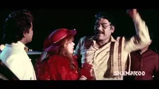 Alluda Majaka - Brahmanandam flirting with Kota - Chiranjeevi, Rambha