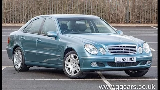 2002 52 MERCEDES BENZ E CLASS E240 Elegance Tip Auto