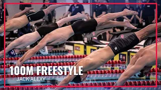 Jack Alexy and Caeleb Dressel Take Top Times in 100M Freestyle | 2024 TYR Pro Series Westmont