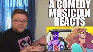 A Comedy Musician Reacts | I Own A Car - NSP (Ninja Sex Party) [REACTION]