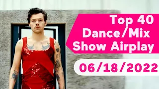 🇺🇸 Top 40 Dance/Mix Show Airplay Songs (June 18, 2022) | Billboard
