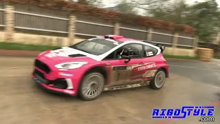 rallye de la cote fleurie 2024 avec Rumeau Sarah et Amblard Julie