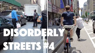 NYC Cycling - Disorderly Streets Compilation 4 (Close Calls, Road Rage, Traffic, Arguments)