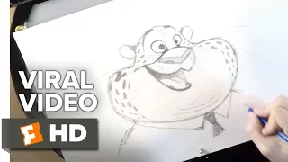 Zootopia VIRAL VIDEO - How to Draw Benjamin Clawhauser (2016) - Animated Movie HD