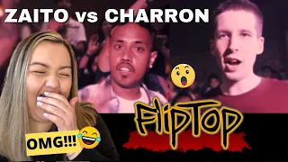 *SHOCKING!* FLIPTOP - ZAITO vs CHARRON *First Subtitle Battle* (REACTION VIDEO)