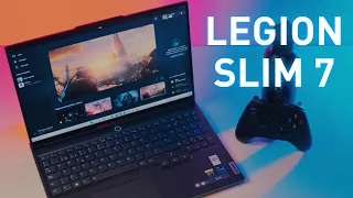 Legion Slim 7, un PORTÁTIL GAMING delgado y POTENTE