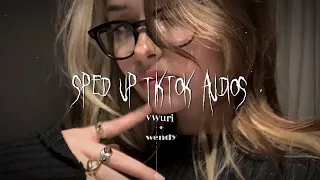 sped up tiktok audios