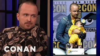 Aaron Paul Dressed His Daughter In "Breaking Bad" Cosplay | CONAN on TBS