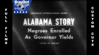 Civil Rights - Black Students Enroll in University of Alabama 1963