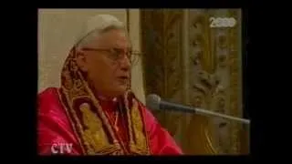 Benedetto XVI prende possesso della Basilica di San Paolo