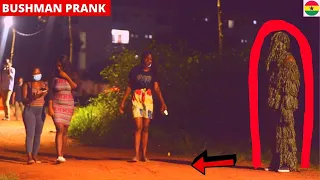 😂😂😂MIDNIGHT Bushman Prank! She Dropped Her Watermelons 🍉 🍉 & Apples 🍏 🍏! Laugh Out Loud! #56