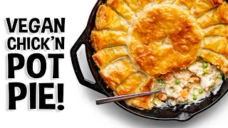 VEGAN Chicken Pot Pie! COMFORT FOOD at its FINEST!