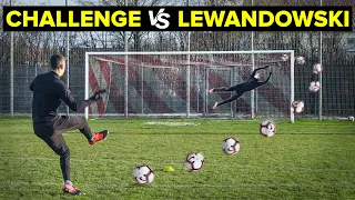 Shooting challenge | Lewandowski vs Unisport