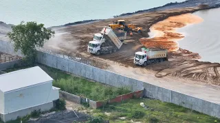 EP947,Wheel Loader SDLG Push Sand In Water