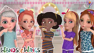 This Is The Way We Brush Our Teeth | Princess Magic Songs - Wands and Wings