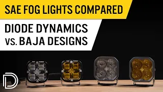 SAE Fog Light Shootout: Diode Dynamics vs. Baja Designs