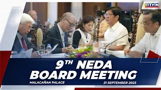 9th NEDA Board Meeting 9/21/2023