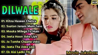 Dilwale All Songs With DialoguesAjay Devgan, Raveena Tandon 90's kitna hasin chehara