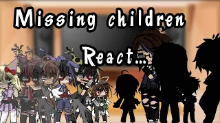 Missing Children react to Afton Family  FNAF  - ||PART 1|| ‼️PART 2 OUT NOW‼️