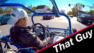 Daily driving a Mad Max dune buggy