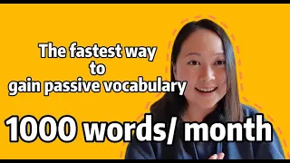 Retain 1000 Chinese words/month & understand what natives say & reach fluency in Chinese