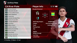 RIVER PLATE 2023/2024 Full Facepack PES 2021-SPFL2023