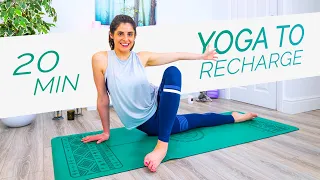 Yoga To Recharge - 20 Minute Full Body Yoga Flow - Sacred Lotus Yoga