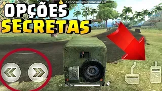 5 OPÇÕES SECRETAS QUE VOCÊ NÃO SABIA DO FREE FIRE