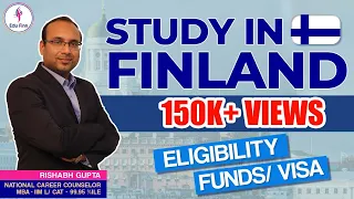 Study in Finland ALL Details I Fee, Funds & Visa Procedure I Spouse Visa I Call 9781352333