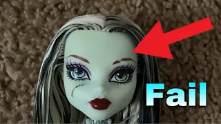 MONSTER HIGH BASIC FRANKIE TRANSFORMATION FAIL! + HAUL