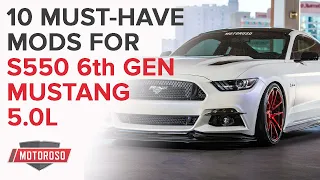 10 Must Have Mods for the Ford Mustang S550 5.0L 2015+