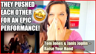 Reacting to Tom Jones & Janis Joplin | Reaction Video - Raise your hand (This is Tom Jones TV Show)