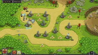 Kingdom Rush Ruins of Acaroth (tesla only + Oni) Veteran vs. Casual